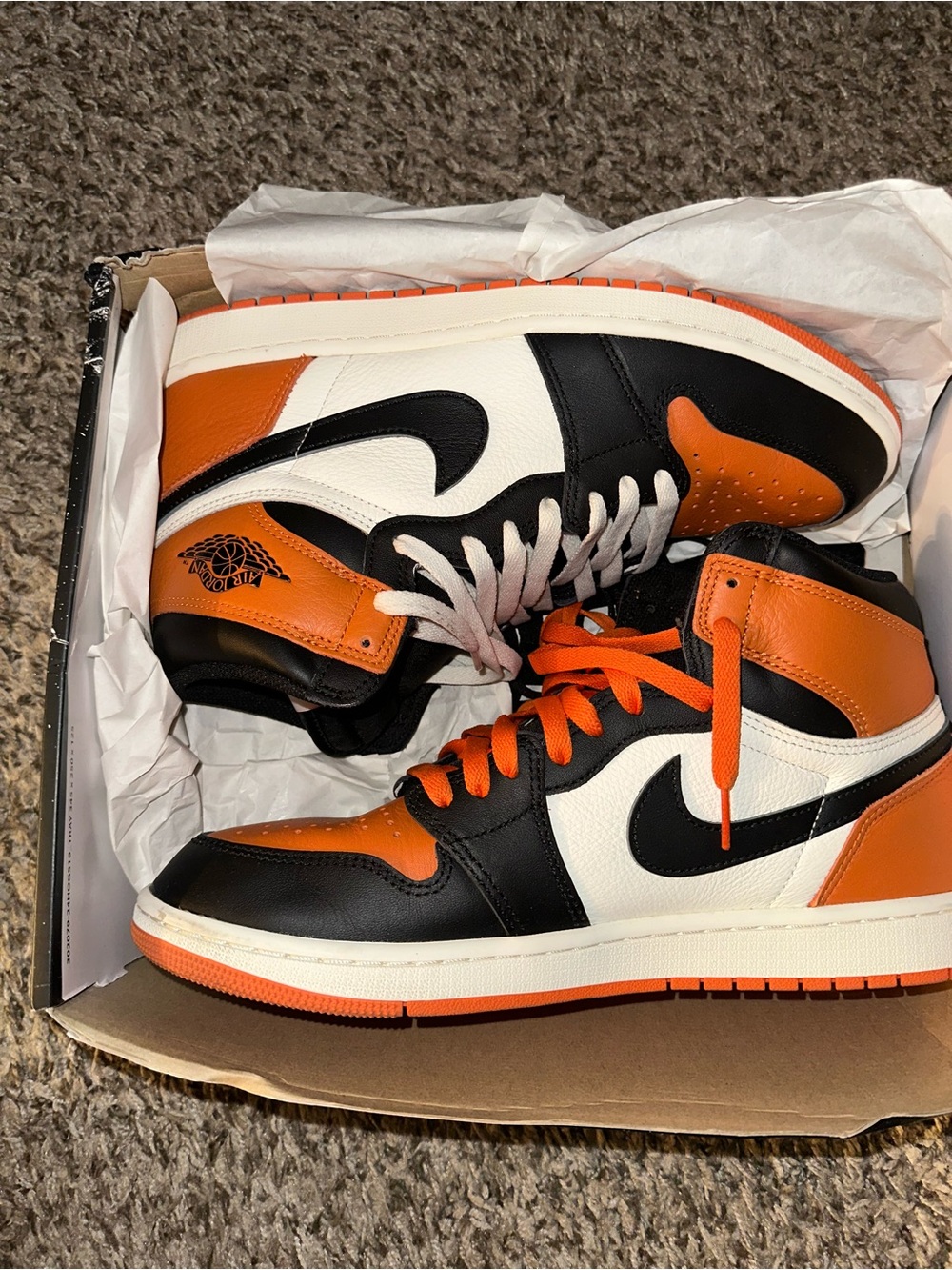 Jordan 1 High OG Orange Black White